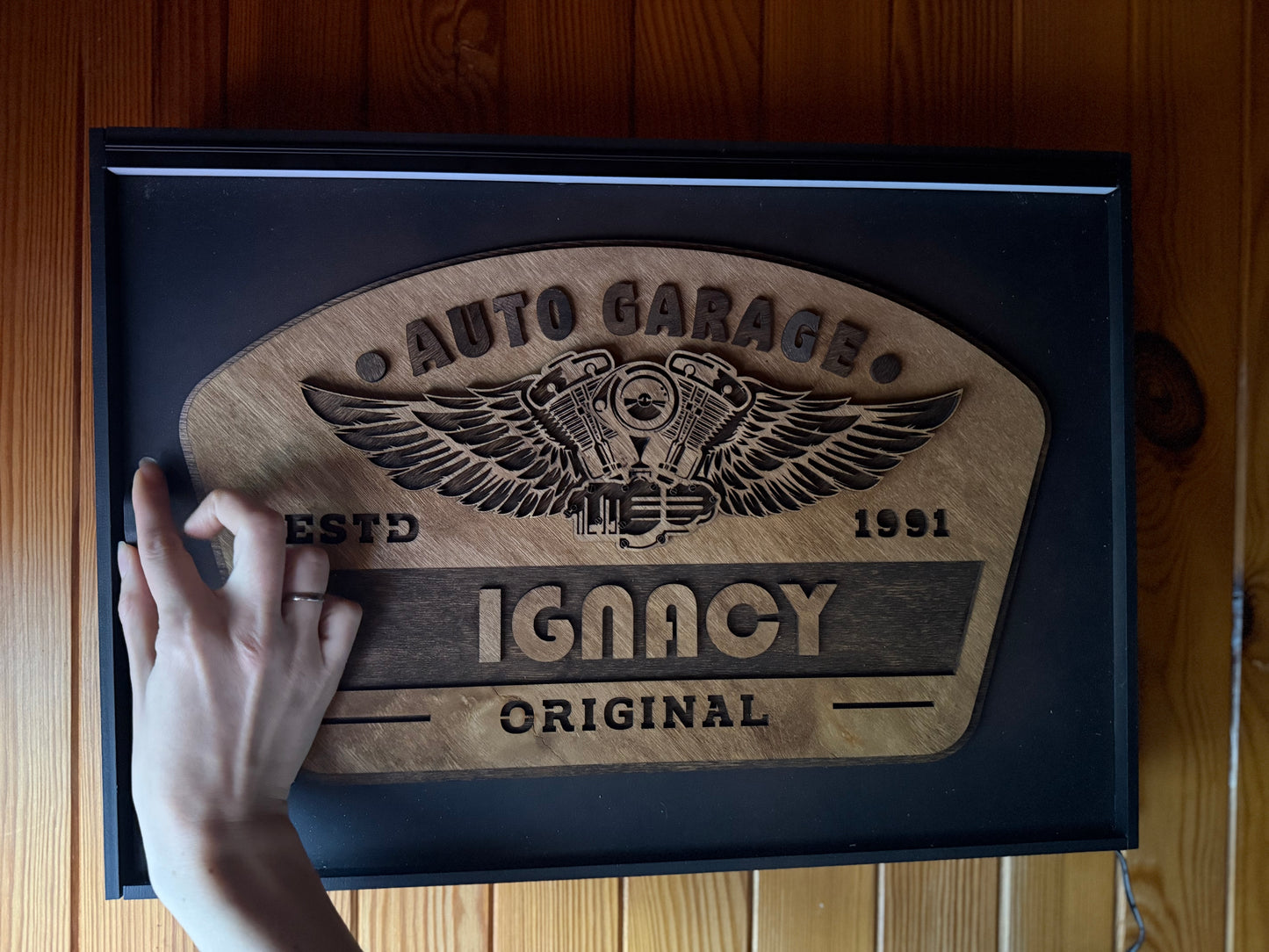 Toy Cars Display Shelf/Wall Car Garage