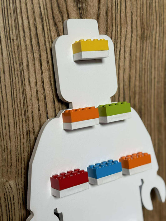 PREORDER: Figure-shaped shelf (compatible with LEGO®)